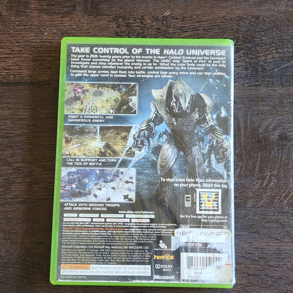 Halo Wars Xbox 360 Game‎ Complete In Box Tested RTS Strategy - Picture 2 of 4